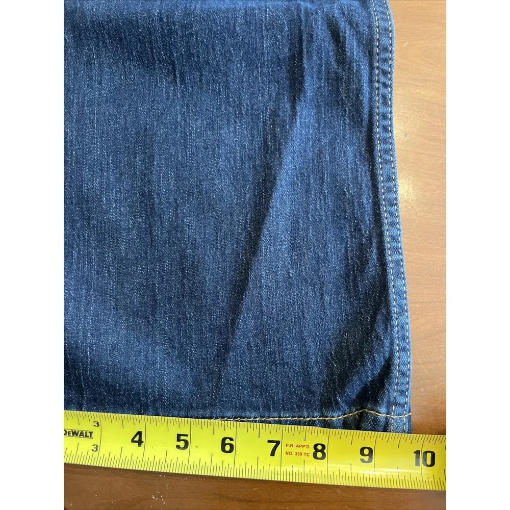 NWT Levi's 527 Slim Bootcut Jeans Men's 36x34 Dark Wash Stretch